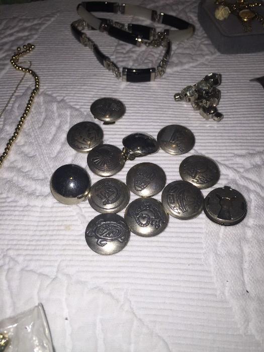 SILVER BUTTONS