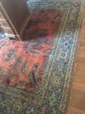 GORGEOUS HAND MADE WOOL RUG 10X6