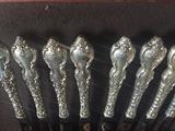 STERLING SILVER DUBARRY FLATWARE