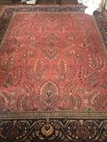 GORGEOUS HAND MADE WOOL RUG 10X6