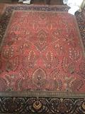 GORGEOUS HAND MADE WOOL RUG 10X6