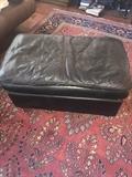 LEATHER OTTOMAN