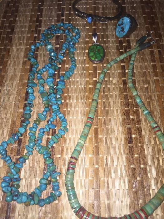 TURQUOISE NECKLACES