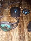 TURQUOISE BRACELETS / RINGS / BUCKLES