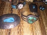 TURQUOISE BRACELETS / RINGS / BUCKLES