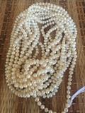 LONG STRANDS OF FRESHWATER PEARLS