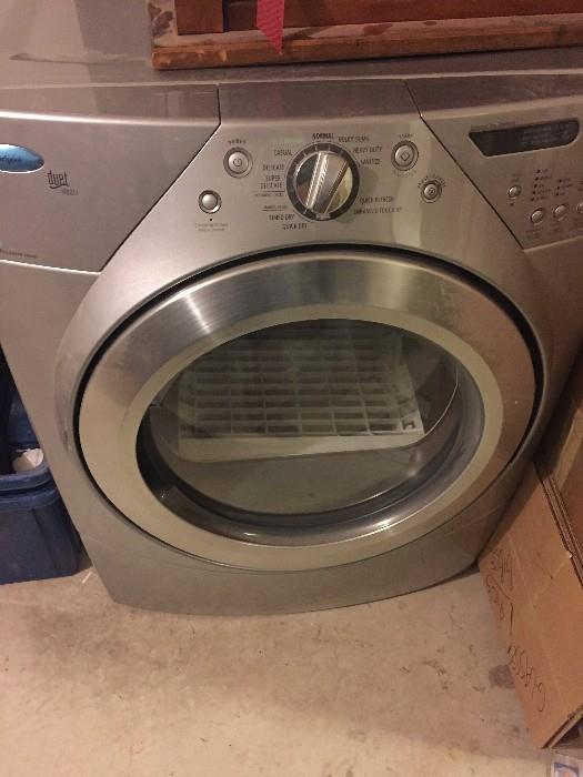 WHIRLPOOL DUET WASHER AND ELECTRIC DRYER GREAT CONDITION COMES WITH PEDESTALS