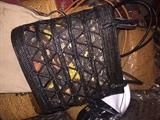 WICKER HANDBAG