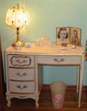 Vintage French Provincial Vanity Desk