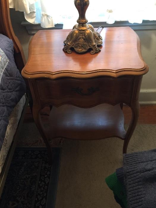 French Provincial nightstands