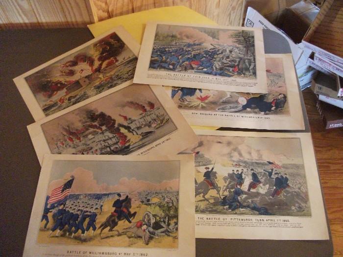 reproduction Civil War prints