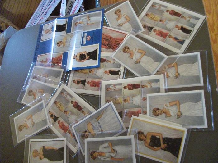 Princess Diana collectors stamps