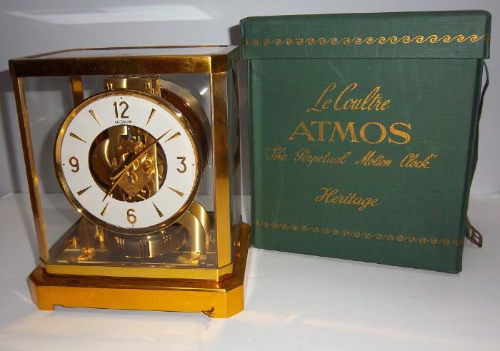 Le Coultre Atmos Clock with original box