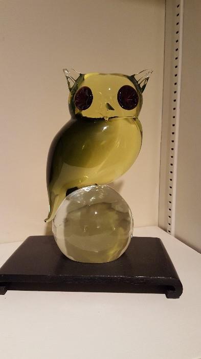 one of about ten pieces of great art glass