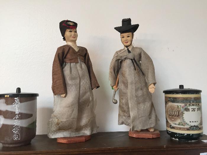 Asian figurines and decoratives
