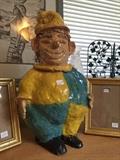 Ceramic clown
