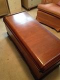 Beautiful cedar chest with waterfall top!