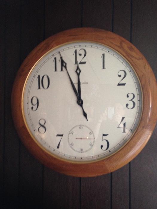 Huge Howard Miller Wall clock!