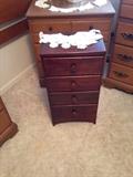 Another small solid wood dresser and one of many thru the house!