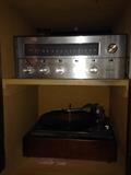 Old electronics! Xam receiver and Garrard turntable