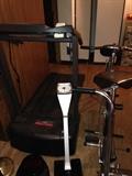 Treadmill and exercise bikes! Also some scales to measure your results!