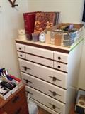 Another dresser and if you like the long 6 drawer to match is also available in the basement!