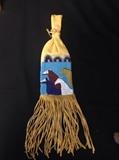 Plains Indian beaded bag