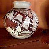Frog Woman, aka Joy Navasie Hopi pot
