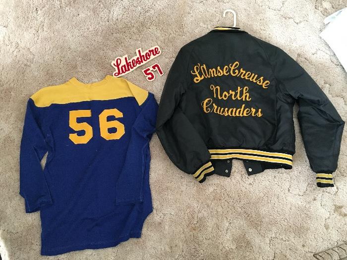 vintage school memorabilia from lakeshore high school and l'anse creuse