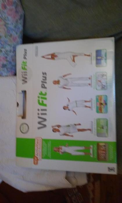 Wii Fit Plus game exerciser.