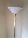Torch lamp brass