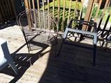This is the 4th of the Metal Patio Chair, square table without the glass.