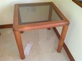 Glass Top Table $ 40.00