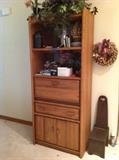 Bookshelf with Drop Leaf Cabinet $ 80.00