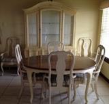 Romweber Dining Set China Cabinet and Dining Set