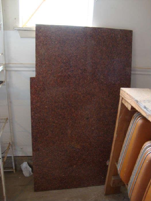 Red Granite from the Pink Palace Muesum in Memphis