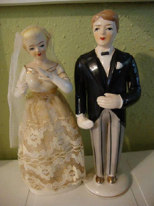 Vintage Bride and Groom