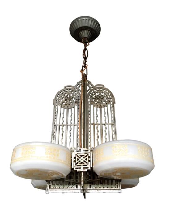 Art Deco chandelier
