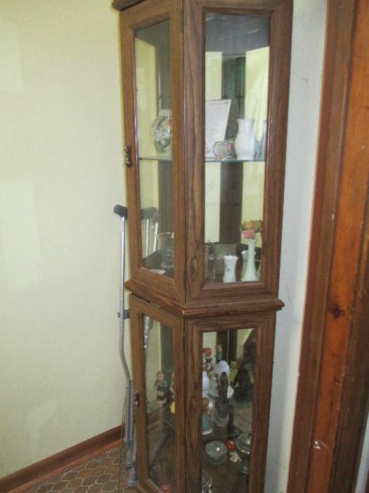 Curio Cabinet, figurines and more