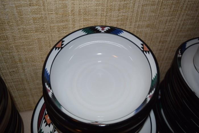 Noritake dishes; stoneware