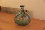 beautiful vintage blown glass bottle