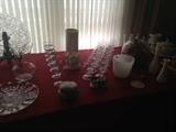 glassware and crystal