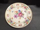 Dresden Hand Painted Plate