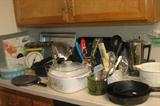 VINTAGE & NEW COOKWARE, CORNING,PYREX, CAST-IRON, BAKEWARE