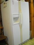 GE SIDE BY SIDE REFRIGERATOR