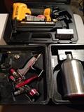 Bostitch Nail Gun, Husky Pro Gravity Feed Spray Gun 