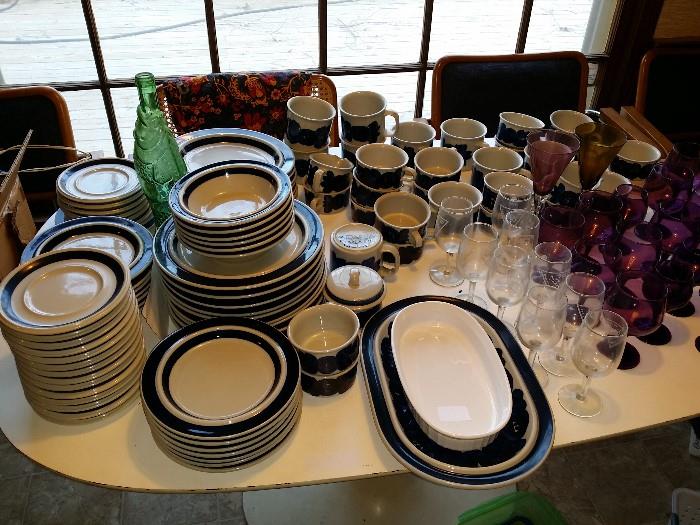 Dishes made in Finland by Arabia