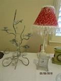 DECORATIVE VOTIVE CANDLE HOLDER AND DECORATIVE LAMP