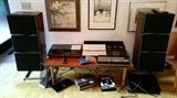 Bang & Olufsen Beomast 8000  speakers, turntable, receiver...works great!      first floor