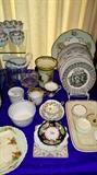 misc china and stone ware, including Tea Leaf and Royal Doulton, Nippon and more      first floor  